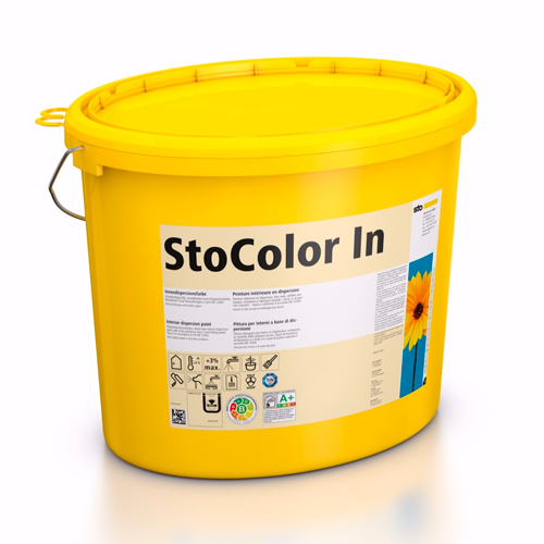 Дисперсионная матовая краска для внутренних работ StoColor In
